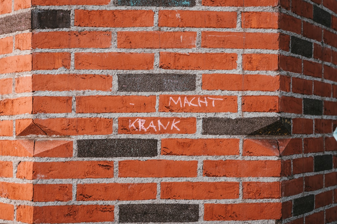 brown concrete brick